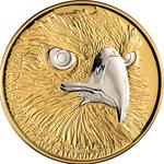 Niue / Gold Ounce 2019 Wildlife Up Close - Wedge-Tailed Eagle - reverse photo