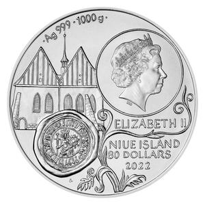 Niue / Silver Kilo 2022 Jan Hus - obverse photo
