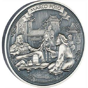 Niue / Silver Two Ounces 2015 Marco Polo - reverse photo