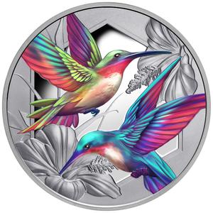 Niue / Silver Ounce 2025 Hummingbird - reverse photo