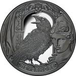 Niue / Silver Two Ounces 2025 The Raven - reverse photo