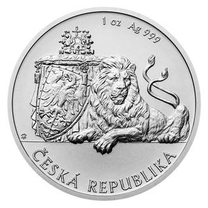Niue / Silver Ounce 2018 Czech Lion - reverse photo