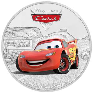 Niue / Silver Ounce 2017 Cars - Lightning McQueen - obverse photo