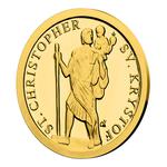 Gold Half Gram 2019 Saint Christopher: Photo Coin, Niue, Gold Half Gram 2019 Saint Christopher / thumbnail