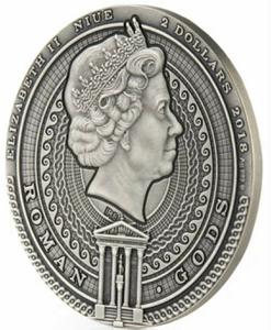 Niue / Silver Two Ounces 2018 Bellona - obverse photo