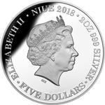 Silver Two Ounces 2018 The First Fleet: Photo Coin, Niue, Silver Two Ounces 2018 The First Fleet / thumbnail