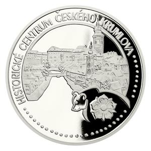 Niue / Platinum Ounce 2017 UNESCO - Český Krumlov - reverse photo