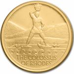 Niue / Gold Tenth-Ounce 2023 Wonders of the World - Colossus of Rhodes - reverse photo