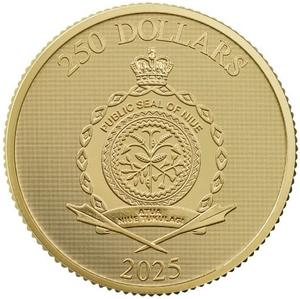 Niue / Gold Ounce 2025 Roaring Lion of Judah - obverse photo