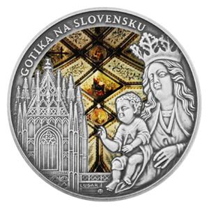 Niue / Silver Ounce 2017 Slovak Gothic Style - reverse photo
