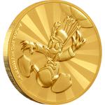 Gold Quarter Ounce 2019 Retro Carnival - Donald Duck: Photo Coin, Niue, Gold Quarter Ounce 2019 Retro Carnival - Donald Duck / thumbnail