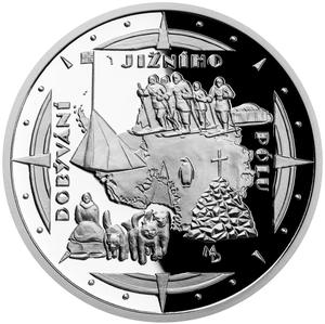 Niue / Silver Ounce 2021 Polar Explorers - South Pole - reverse photo