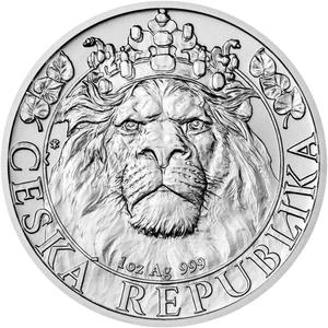 Niue / Silver Ounce 2022 Czech Lion, Queen Elizabeth II - reverse photo