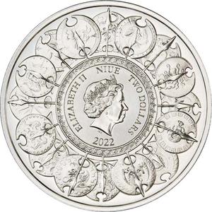 Niue / Silver Ounce 2022 Molon Labe - obverse photo