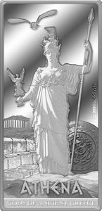 Niue / Silver Two Ounces 2014 Athena - reverse photo