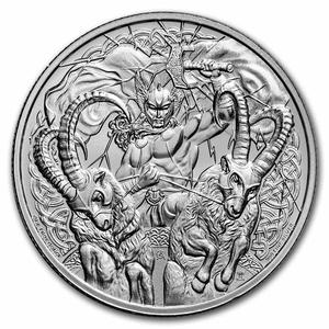 Niue / Silver Ounce 2022 Norse Gods - Thor - reverse photo