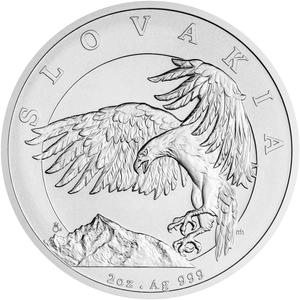 Niue / Silver Two Ounces 2024 Slovakia Eagle - reverse photo