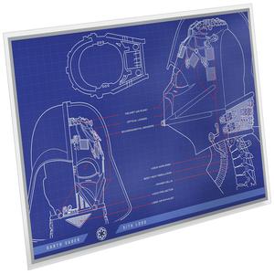 Niue / Silver Ounce 2025 Star Wars Blueprints - Darth Vader Helmet - obverse photo