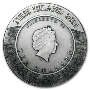Niue / Silver Four Ounces 2014 Buffalo - obverse photo