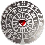 Niue / Silver Ounce 2021 Folklore Symbols - Love - reverse photo