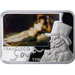 Niue / Silver Ounce 2010 Francisco Goya - reverse photo