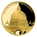 Gold Quarter Ounce 2021 St Peter's Basilica - The Cross: Photo Coin, Niue, Gold Quarter Ounce 2021 St Peters Basilica / thumbnail