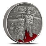 Niue / Silver Two Ounces 2023 Mythical Creatures - Minotaur - reverse photo