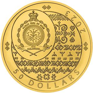 Niue / Gold Ounce 2023 Slovakia Eagle - obverse photo