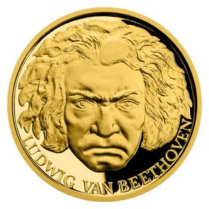 Niue / Gold Half Ounce 2020 Ludwig van Beethoven - reverse photo
