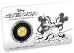 Gold Half Gram 2017 Mickey - Gallopin' Gaucho: Photo Coin, Niue, Gold Half Gram 2017 Mickey - Gallopin' Gaucho / thumbnail