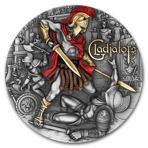 Niue / Silver Two Ounces 2024 Gladiators - reverse photo