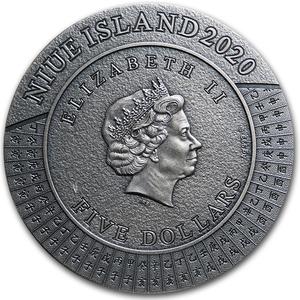 Niue / Silver Two Ounces 2020 Ancient Calendars - Heavenly Stems - obverse photo