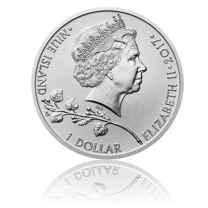 Niue / Silver Ounce 2017 Czech Lion - obverse photo