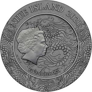 Niue / Silver Two Ounces 2021 Qiao Sisters - obverse photo