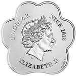 One Dollar Silver 2018 Year of the Dog - Paw: Photo Coin, Niue, One Dollar Silver 2018 Year of the Dog - Paw / thumbnail