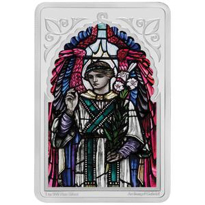 Niue / Silver Ounce 2020 Archangel Gabriel - reverse photo