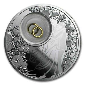 Niue / Silver Ounce 2020 Silver Wedding - reverse photo