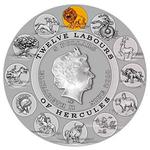 Silver Two Ounces 2018 Twelve Labours - Nemean Lion: Photo Coin, Niue, Silver Two Ounces 2018 Twelve Labours - Nemean Lion / thumbnail
