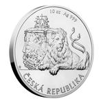 Silver Ten Ounces 2017 Czech Lion: Photo Coin, Niue, Silver Ten Ounces 2017 Czech Lion / thumbnail