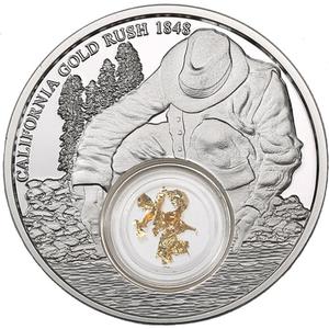 Niue / Silver Ounce 2016 California Gold Rush - reverse photo