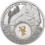 Silver Ounce 2016 California Gold Rush: Photo Coin, Niue, Silver Ounce 2016 California Gold Rush / thumbnail