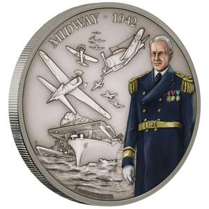 Niue / Silver Ounce 2018 Battle of Midway - reverse photo