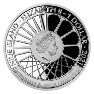 Niue / Silver Ounce 2021 Wheels - Tatra 148 - obverse photo