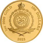 Gold Ounce 2023 Chess King: Photo Coin, Niue, Gold Ounce 2023 Chess King / thumbnail