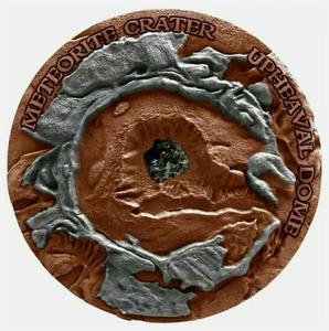 Niue / Silver Ounce 2019 Upheaval Dome - reverse photo