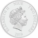 Silver Ounce 2019 Kermit the Frog: Photo Coin, Niue, Silver Ounce 2019 Kermit the Frog / thumbnail