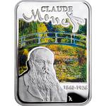 Niue / Silver Ounce 2010 Claude Monet - reverse photo