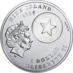 Silver Ounce 2015 Merry Christmas: Photo Coin, Niue, Silver Ounce 2015 Merry Christmas / thumbnail