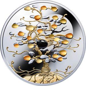 Niue / Silver Ounce 2019 Tree of Luck - reverse photo
