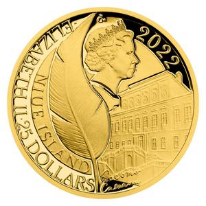 Niue / Gold Half Ounce 2022 Giacomo Casanova - obverse photo